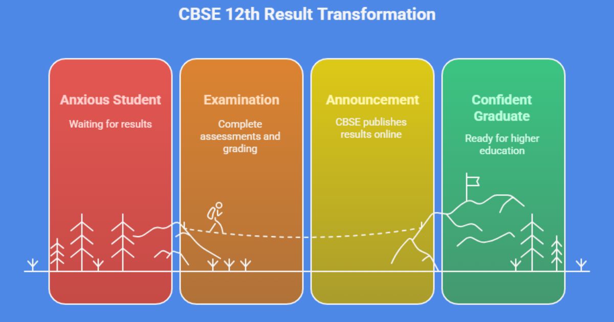 CBSE 12th Result 2025 student journey from waiting for results to becoming a confident graduate
